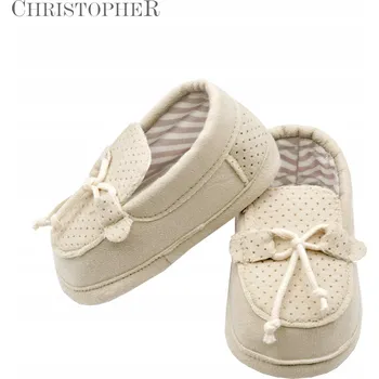 Dětská móda Christopher kojenecké boty béžové, velikost 19