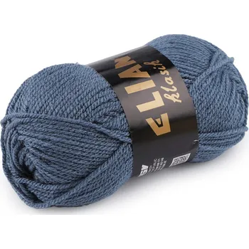 Příze Elian KLASIK příze 50 gramů na pletení - 42 (185) modrá jeans