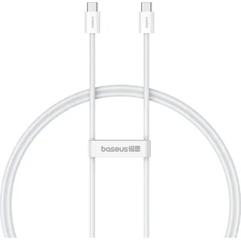 Datový kabel Baseus (P10365200211-03) – Type-C na Type-C, 100W, 1m – Moon White