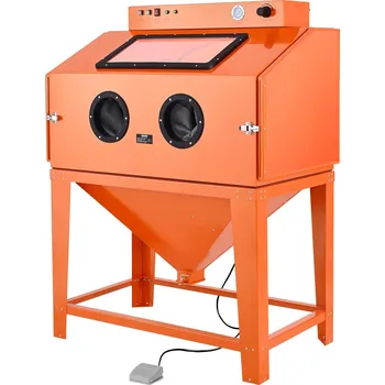 Dílna Vevor Pískovací kabina 435L, zásobník 117L, 2 pistole, odsavač 1200W