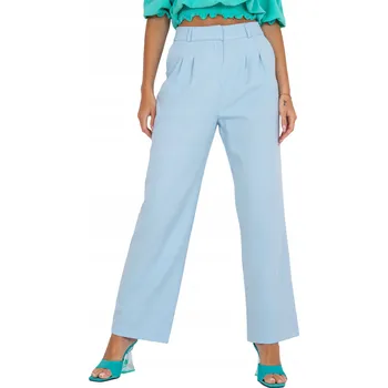 Dámské kalhoty DÁMSKÉ KALHOTY klasické elegantní látkové kalhoty s širokými nohavicemi