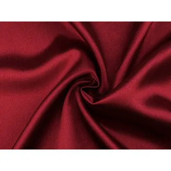 Satén krešovaný METRÁŽ - 7 (14) bordó