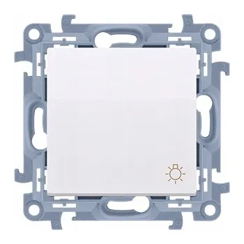 vypínač Jednopólový vypínač pod omítku Kontakt-simon bílý CS1.01/11