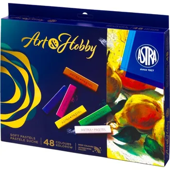 Kresba Art&Hobby ASTRA Prestige, Suchý pastel hranatý 48ks, 323120004