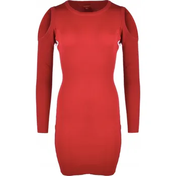 Dámské šaty Pletené koktejlové šaty Guess nad kolena, velikost L