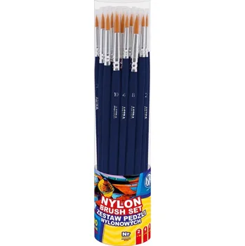 Umělecký štětec Astra Sada nylonových štětců Astra, 40 ks, 315024001