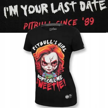 Dámské tričko Dámské Tričko Pitbull T-shirt Bavlněné Sweetie-Chu