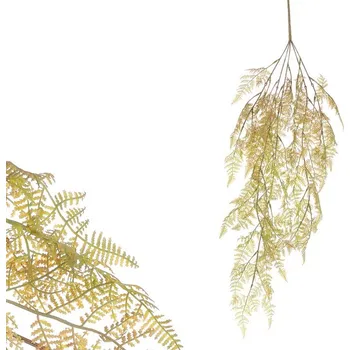 umělá květina Kapradí - umělá převislá větev, světle zelená Barva: Zelená
