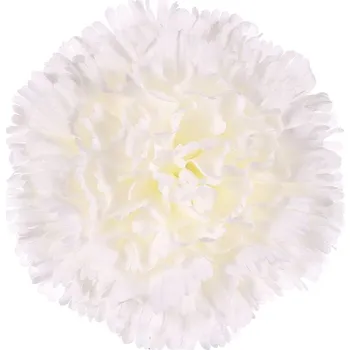 umělá květina Karafiát - umělý květ, bílý, cena za balení (12 ks) Barva: bílá