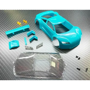 RC model auta Jomurema JR-GT01 Car Body Set (Neon Green)