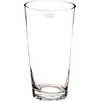 Váza Váza skleněná malá - tvar kužel, čirá. Barva: Přírodní