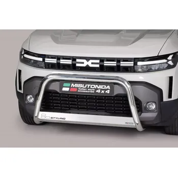 Tuning Misutonida Přední ochranný nerez rám DACIA Duster 2024 > ? 63