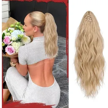 Paruka Příčesek Sofeiyan se sponou blond 41 cm