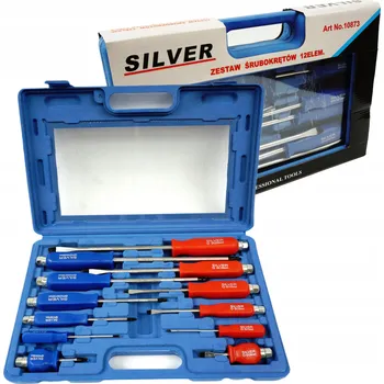 Šroubovák SADA ŠROUBOVÁKŮ S MOŽNOSTÍ ÚDERU, 12 ks