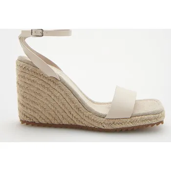 Dámské sandále Reserved - Sandály na platformě - krémová - 7849S-01X - 7849S-01X-41
