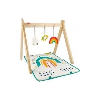 Hračka pro nejmenší Fisher-Price Dřevěný stojan Vzdělávací podložka