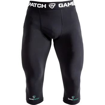 Pánské kraťasy GAMEPATCH Kompresní 3/4 kraťasy Compression Tights L ČERNÁ