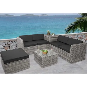 Zahradní sestava Zahradní sedací souprava HWC-D21