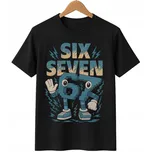 Dětské tričko Brain Rot 67 černé 6-7