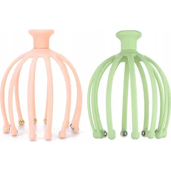 Masážní přístroj Masážní Přístroj na POKOŽKU HLAVY chobotnice RELAX PODPORA RŮSTU VLASŮ OCTOPUS SCALP