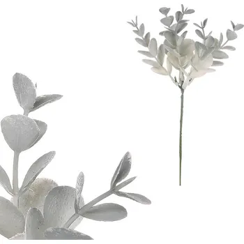 umělá květina Eukalyptus - umělý zápich, sv. šedý, cena za 1 ks, svazek 6 ks Barva: šedá