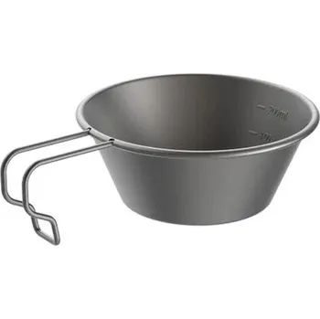 Kempingové nádobí FIRE-MAPLE Turistický hrnek Ash Titanium Sierra 300ml ŠEDÁ