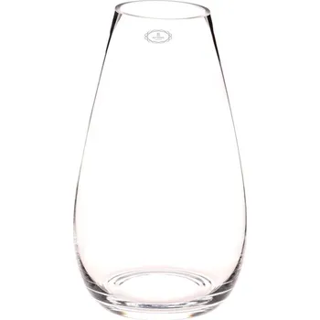 Váza Váza skleněná střední - vyboulená, čirá. Barva: Přírodní