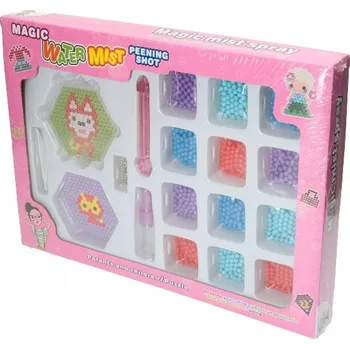 Hračka pro nejmenší Magické vodní korálky pro rodiče dětí - puzzle