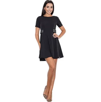 Dámské oblečení Figl Dámské šaty M444 Figl černá 945735