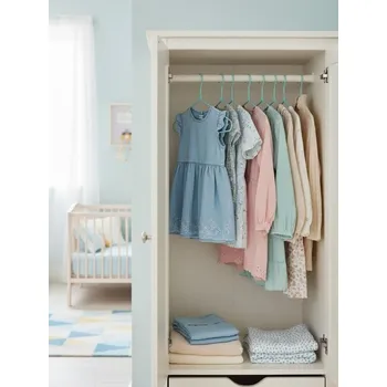 Pánská móda Sinsay - Sada 20 tenkých ramínek - zelená - 989HB-07X - 989HB-07X-ONE