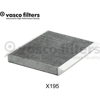 Ventilátor topení a klimatizace Kabinový filtr VASCO X195