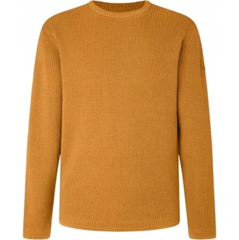 Pánský svetr Pepe Jeans oranžový svetr s kulatý výstřihem, velikost L