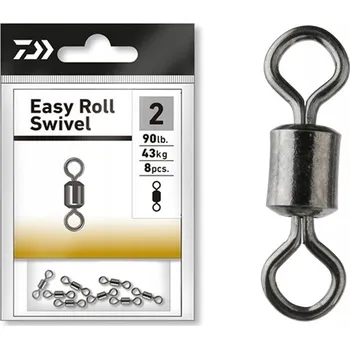 8ks Obratlík Daiwa Easy Obratlík Velikost 4 / 35,0 kg