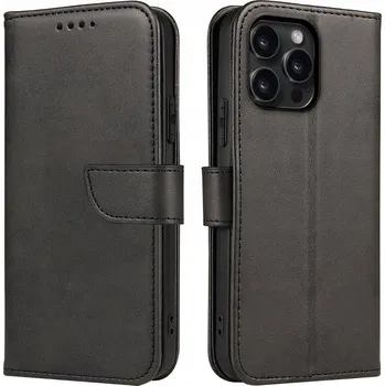 Pouzdro na mobilní telefon Flipové pouzdro KrainaGSM pro Apple iPhone 15 Pro Max černé