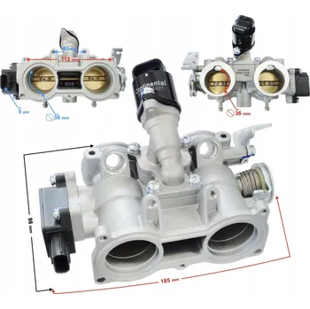 Systém vstřikování Škrticí klapka VOGE 500DS / 500AC