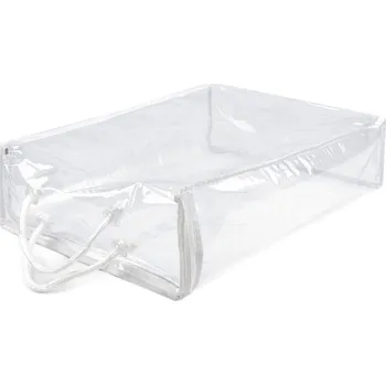 Úložný box Úložný box / obal PVC se zipem - transparent