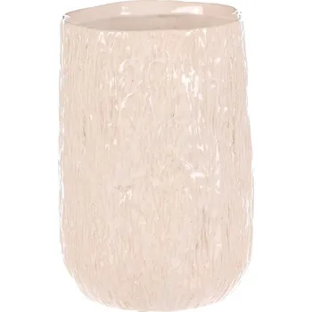 Obal na květináč Obal na květiny - keramika, bílo-béžový Barva: Béžová