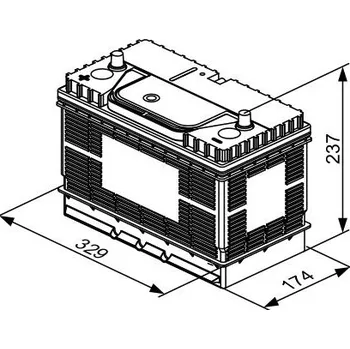 Autobaterie startovací baterie BOSCH 0 092 T30 500