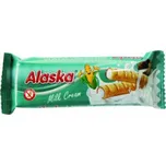 Kukuřičné trubičky Alaska mléčný krém 18g