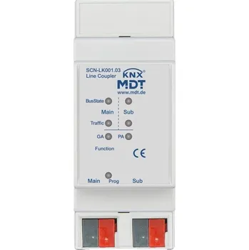 vypínač Spínač MDT Technologies Liniová spojka, 2M, rozšířené skupinové adresy a KNX Data Secure