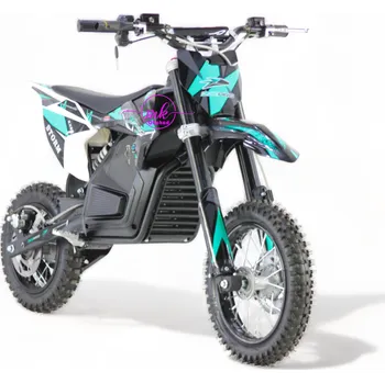 malá motorka pitbike KXD 707 48v 1000w 14/12 - tyrkys