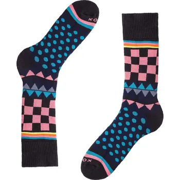 Dámské oblečení Ponožky WOOX Soccus Geometricum Maris Velikost: 35-38