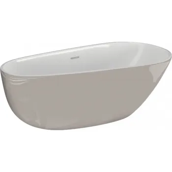 Polimat Shila volně stojící akrylátová vana 170x85, popel, 00431