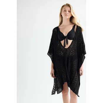 Reserved - Ažurový přehoz - černý - 7198S-99X - 7198S-99X-L_X