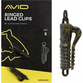 Obratlík s klipem na olovo Avid RINGED LEAD CLIPS