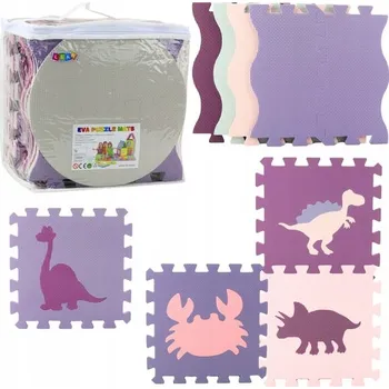 VZDĚLÁVACÍ PĚNOVÁ PODLOŽKA PUZZLE OHRÁDKA 25 DÍLŮ