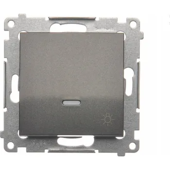 vypínač Jednopólový vypínač Klasik, Zápustný Kontakt Simon grafitový DS1AL.01/48