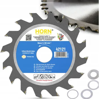 Pilový kotouč ARTPOL KOTOUČ NA DŘEVO 125x22.2mm 16 ZUBŮ