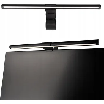 Lampička LED lampička na monitor počítač, nastavitelná dotyková lampa na stůl, 3 barvy světla