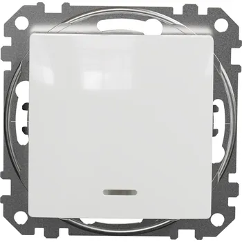 vypínač Jednopólový vypínač Klasik Schneider Electric bílý SDD111111L